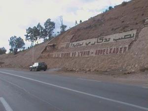 Stèle a la gloire de l'EMIR ABDELKADER Oued Tafna Tlemcen (Algerie)
