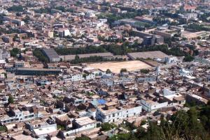 Boudghène vue de la falaise