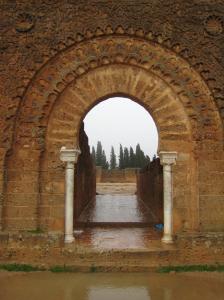 PORTE DU SITE DE MANSOURAH LE 08/03/2010
