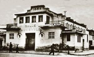 Très ancienne photo de la SALLE MUNICIPALE de Sabra  Ex TURENNE  Algerie