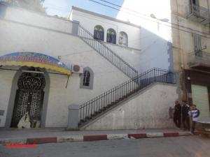 TIARET  -  Escaliers vers l'ancienne Mosquée, rue Emir Abdelkader