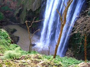 la cascade» à Oued Mina, dans la commune de Tagdempt 2009