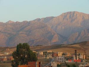 Djurdjura vue de la ville de Ouadhia