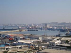 Vue du port d'Alger-centre, côte est