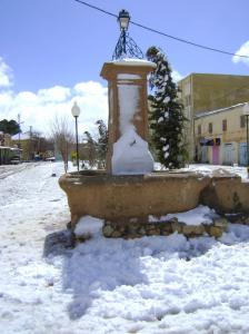 Fontaine décorative au centre ville