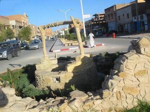 Vestiges d'un ancien puits dans la ville de Djelfa