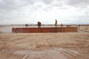 Source d'eau artificielle pour usage commun à Hassi Bahbah