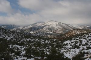 Piste entre Dar Chioukh et Sidi Baîzid
