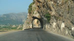 route entre Ziama et Jijel