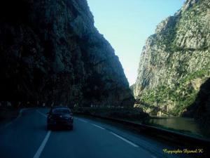 Montagnes sur la N27 entre Jijel et Constantine