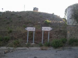 Route entre ziama et texanna