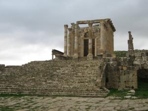 Ruine Romaines de  Djemila - Temple de Septime S?v?re