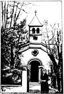 Esquisse de l'ancienne Eglise d'Ain Arnat