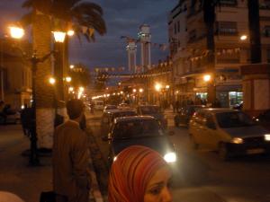 La mosqu?e Abou Bakr Esseddik la Nuit