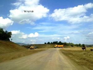 Traveaux sur la route Annaba-Bouhadjar (23-10-2010)