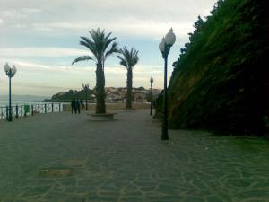 La Promenade (au fond Ecole d'Alzon)