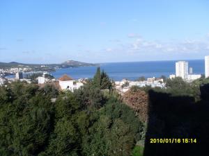 Vue de balcon Tour E Belevedere 11e ?tage vers Chappi