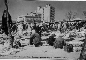 Le Marché  Arabe  à  Sétif