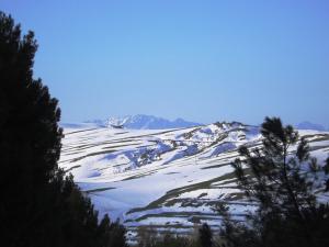 Ain Abessa sous la neige