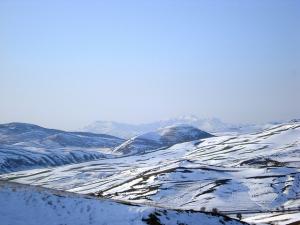 La neige à Ain Abessa Setif