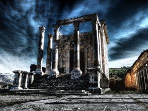 Djemila, Le Temple Septimien - Sétif