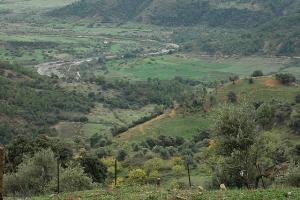 Sur la route de montagne