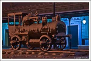 Locomotive de l'époque coloniale