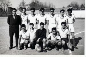 Album Photos Mr MICHEL-1949-50-Equipe cadette Foot-Ball championne Oranie-Finaliste Championnat Académie à  Constantine-2 battue par Sétif 1à 0