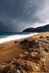 La Grande Plage un matin d'Automne