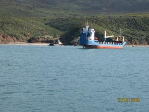 Echouage du Sophia et Skikda