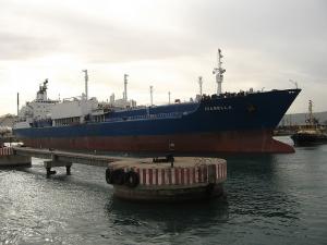 Le Pétrolier Isabella au Port de Skikda