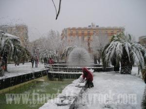 TIARET SOUS LA NEIGE