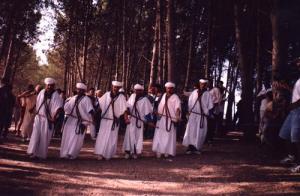 Danse traditionnelle à Sidi Belabbes