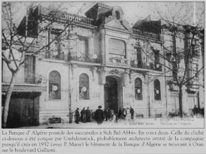 Ancienne Banque à Sidi Belabbès