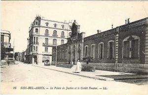 Sidi-Bel-Abbès - Palais de Justice et Crédit Foncier