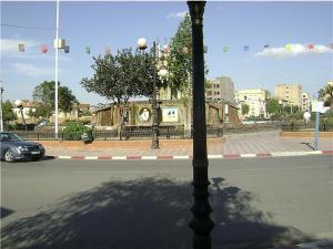 Place de la Patte d'Oie à Sidi Belabbes