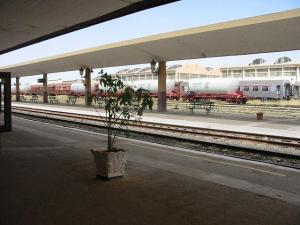 Sidi-Bel-Abbes - La Gare - les Quais -