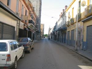 Sidi-Bel-Abbes - Centre Ville - Rue Gambetta vers Glacis Nord