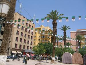 Sidi-Bel-Abbes - Centre Ville - Place Carnot - vue des 4 coins