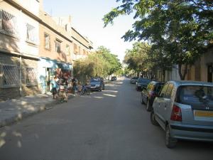 Sidi-Bel-Abbes - Mamelon - Ave de la Gare de l'Etat vers l'ave Ed. Quinet