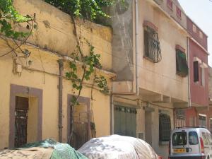 Sidi-Bel-Abbes - Fg Perrin - Maison coin rue de la Côte & rue du Chemin de Fer