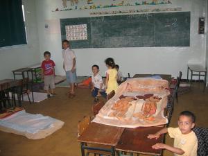 Sidi-Bel-Abbes - Fg Perrin - Rue de la Fontaine Romaine - Ecole Maternelle