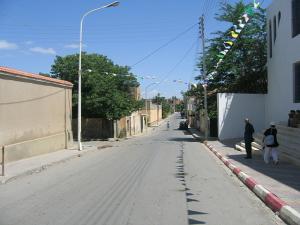 Sidi-Bel-Abbes - Vallée des Jardins - Rue du Dr Gaillard vers la Passerelle