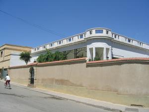 Sidi-Bel-Abbes - Vallée des Jardins - Rue du Dr Gaillard - face à  l'entrée de la Piscine