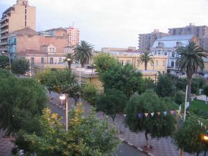 Sidi-Bel-Abbes - Centre Ville - Rue Prudon vers le Lycée Leclerc - Jardin de l'ancien cercle des Officiers