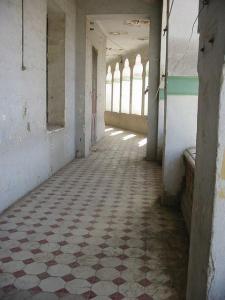 Sidi-Bel-Abbes - Ecole Marceau Filles - Couloir des appartement de  la Directrice