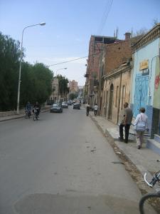 Sidi-Bel-Abbes - Fg Marceau - Rue Loubet de la Gare vers Monument aux Morts