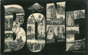 Carte postale de Annaba (Now Annaba) de l'époque coloniale