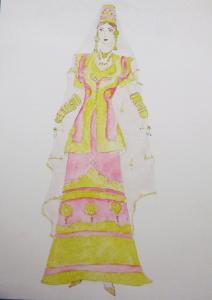 Vêtement traditionnel féminin de Annaba