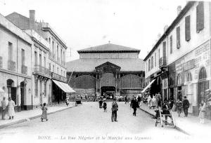 la Rue Négrier et le marché aux Légumes